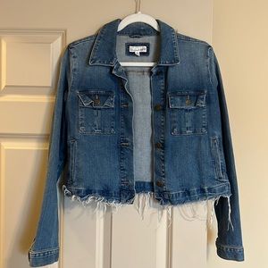 Distressed Jean Jacket